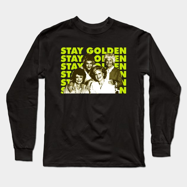 The Golden Girls Long Sleeve T-Shirt by alfandi